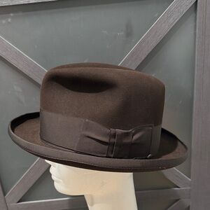 Resistol Self Conforming fedora felt Melorol hat, A Byer-Rolnick product Vintage